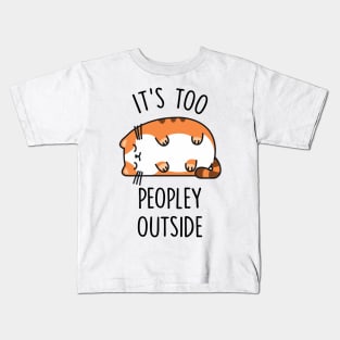 TOO PEOPLEY CAT Kids T-Shirt